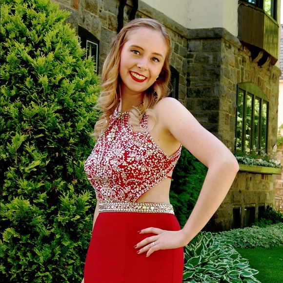 š¹Y2K CAMILLE LA VIE Prom Dress Vintage - Picture 9 of 10